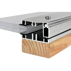 Glasprofiel P20 - Zijprofiel 16 mm - 1