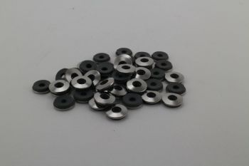RVS Afdichtingsring - met EPDM rubber - 14x6,3 mm