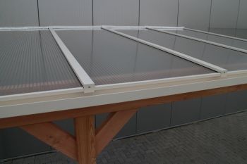 Polycarbonaat Bovenbouw - Dakpakket Premium - Muuraanbouw